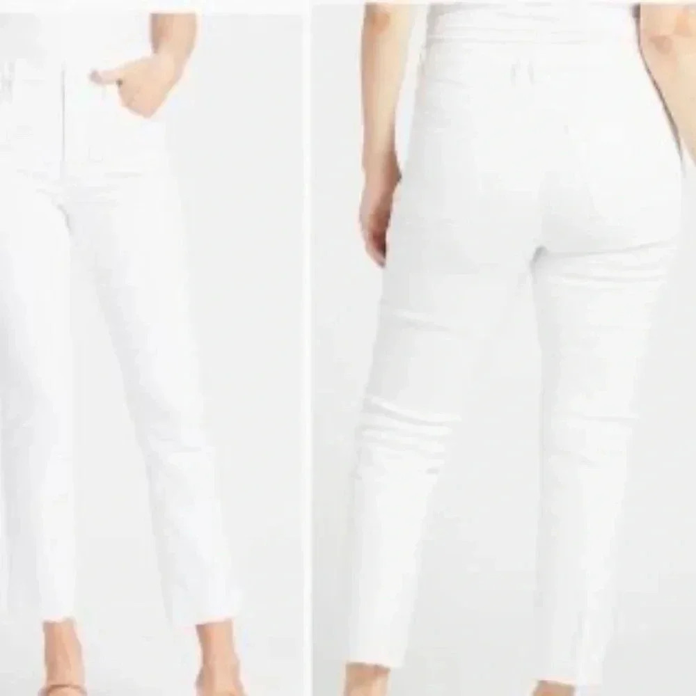 NWT‎ Good American Good Legs Straight Raw Hem Jeans Sz 20
